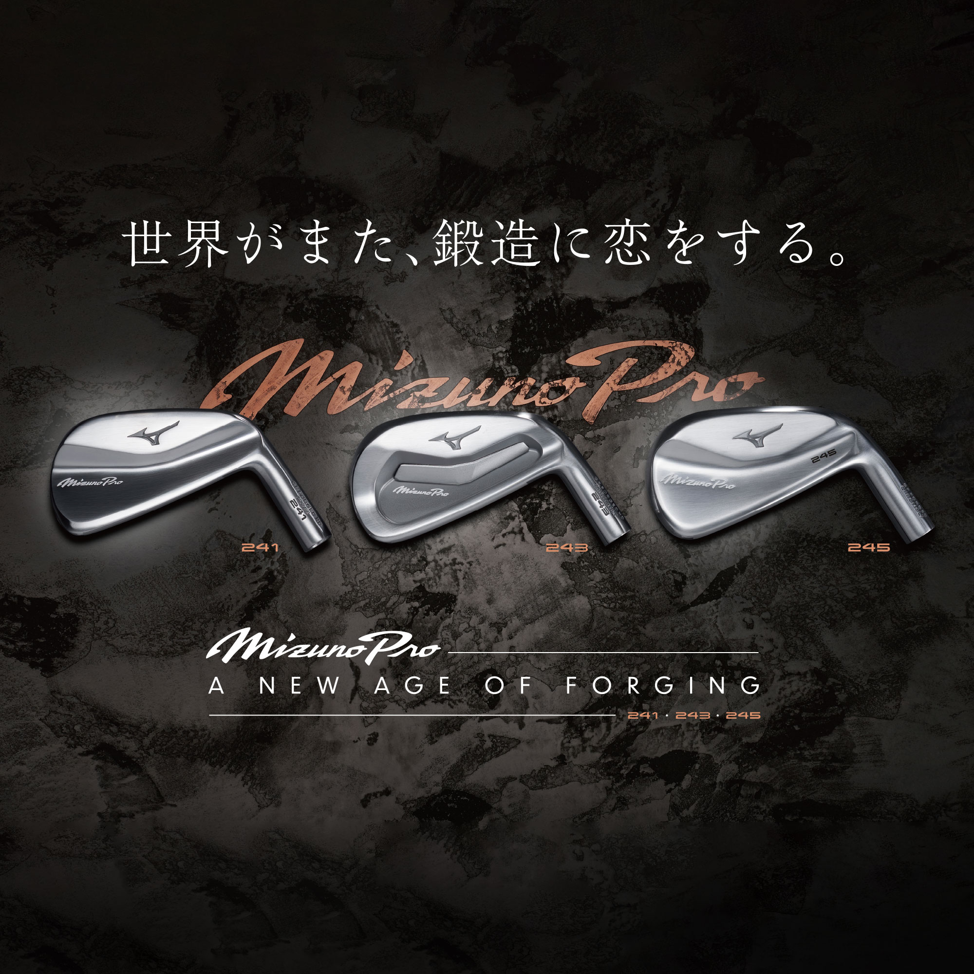 Mizuno Pro 245 アイアン 6本組(No.5～9、PW)(Dynamic Gold 95