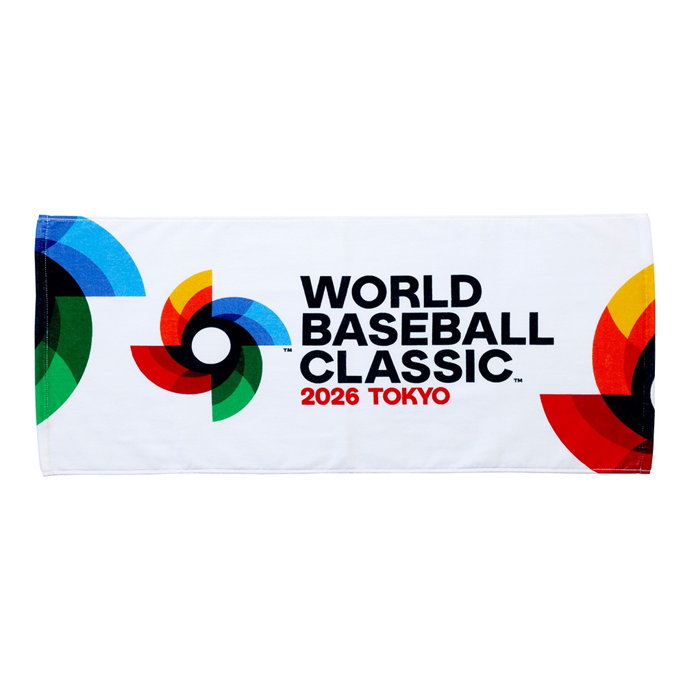 大会フェイスタオルA【2026 WORLD BASEBALL CLASSIC TM】|16JRXJ9301
