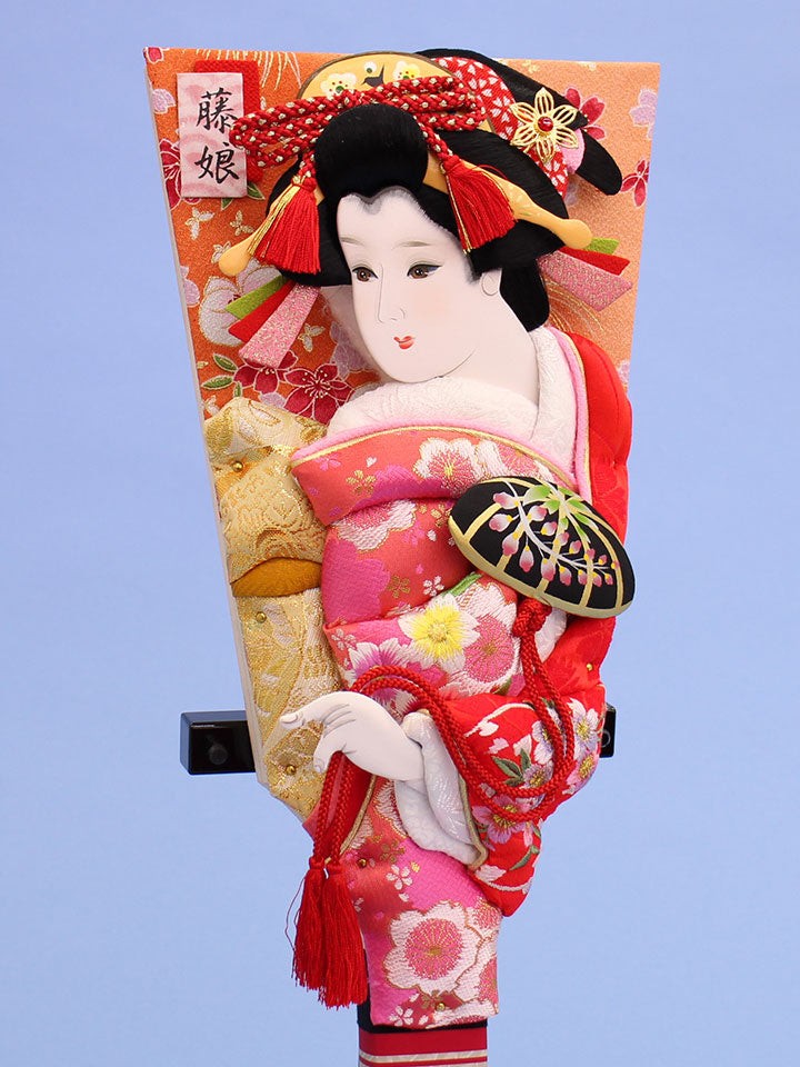 押絵羽子板13号 金彩明日香 台付き – 寿鳳人形の東芸