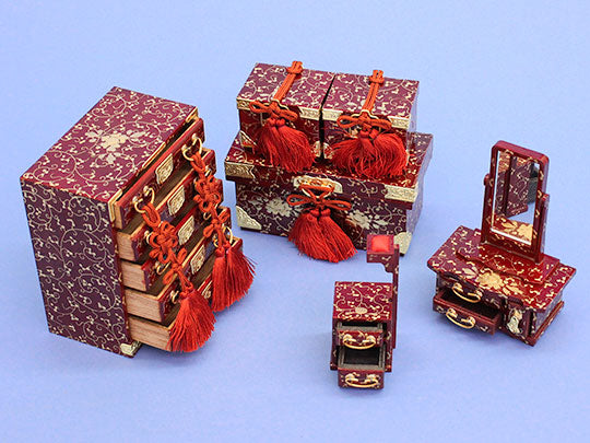 ひな道具6点、7点、9点セット – 寿鳳人形の東芸