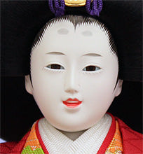 雛人形 ケース飾り 五人 幅61cm｜アクリルケース 五人飾り のぞみ 木目