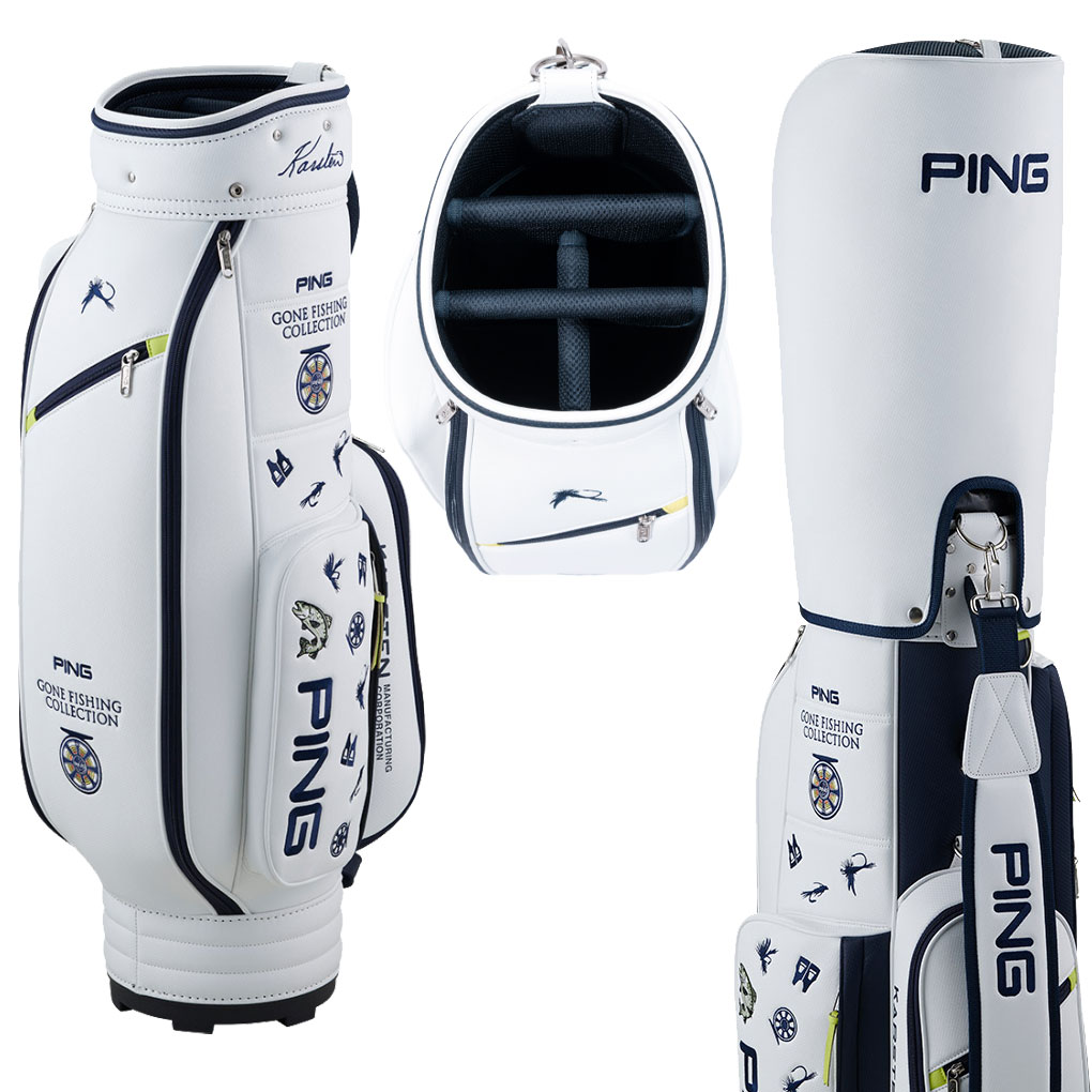 PING ピン キャディバッグ CB-N2505 ゴーンフィッシング 9.0型 5分割