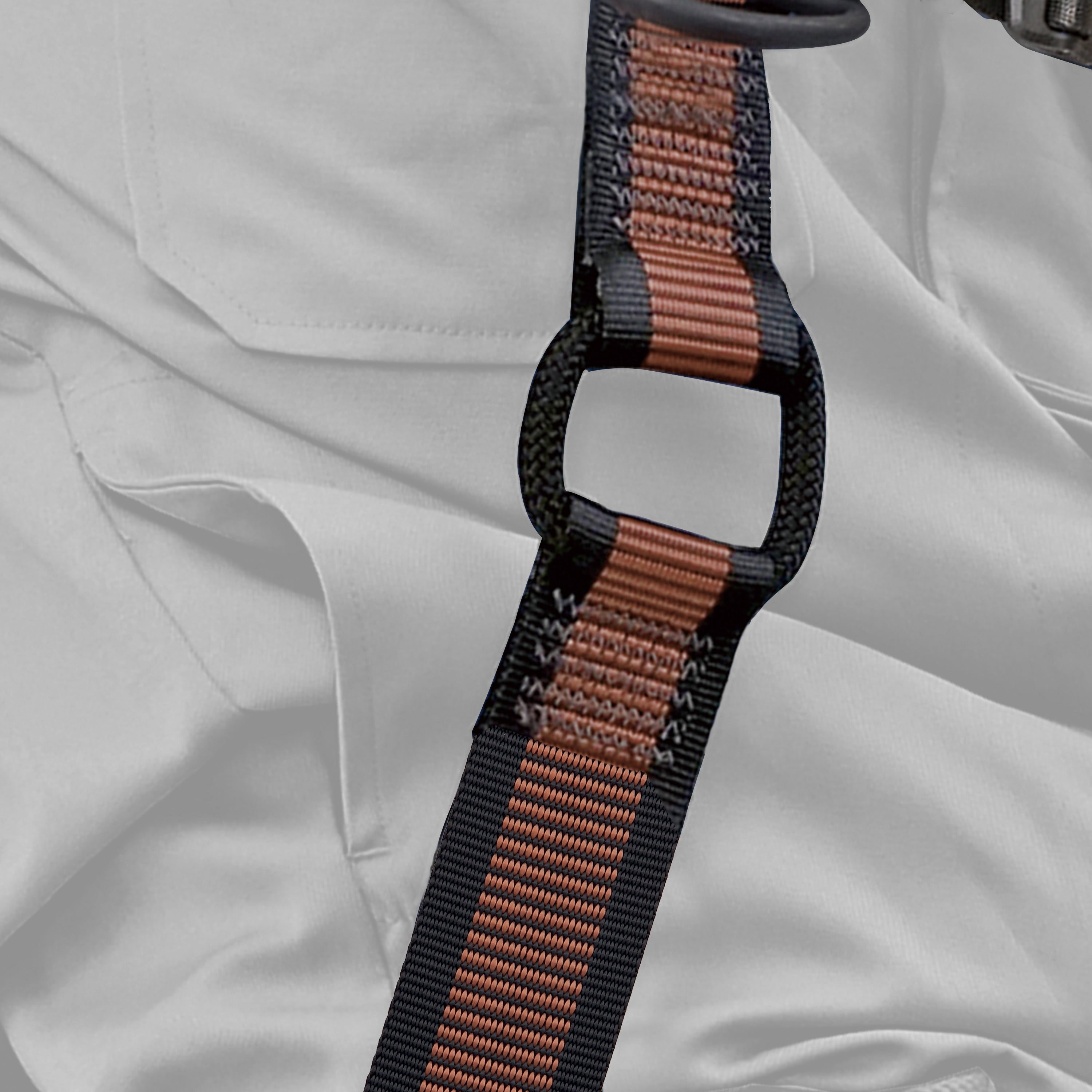 タジマ ハーネスZA Mサイズ サドルブラウン 超消臭パッド付 AZAM-SBRCP