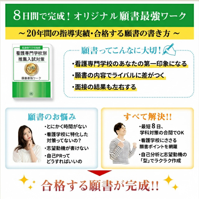 公立岩瀬病院附属高等看護学院・受験合格セット｜看護・医療系専門学校