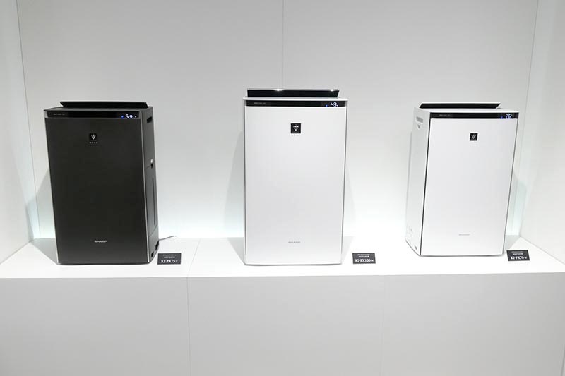 シャープ、ウイルス飛沫粒子の捕集数が2倍になった加湿空気清浄機