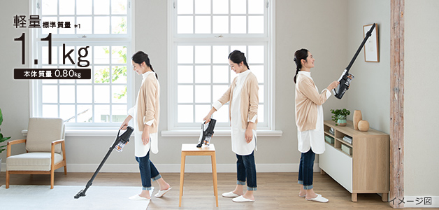 スティッククリーナー（コードレス式）PV-BL1K ： クリーナー ： 日立