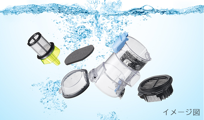 スティッククリーナー（コードレス式）PV-BFL1 ： クリーナー ： 日立