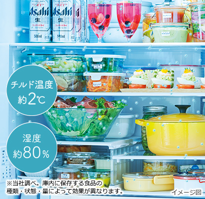 KXタイプ R-KX57N ： 冷蔵庫 ： 日立の家電品