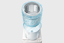 全自動洗濯機 ビートウォッシュ BW-V80G ： 洗濯機・衣類乾燥機