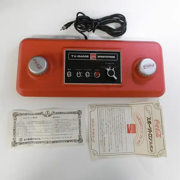 買取】スポーツトロン コカ・コーラ テレビゲーム15 ブロック崩し