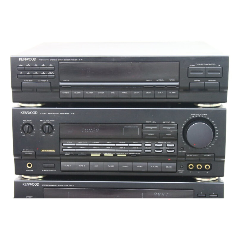 買取実績 |KENWOOD ケンウッド ROXY ミニコンポ T-7i / A-5i / GE-7i
