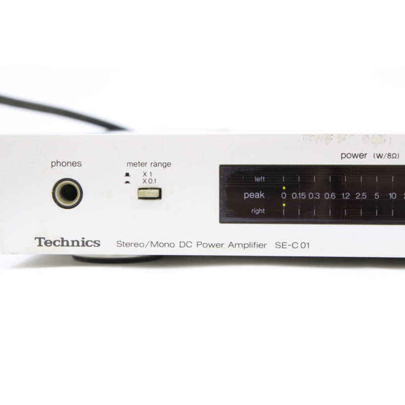買取実績 |Technics テクニクス SE-C01 ステレオ/モノDCパワーアンプ