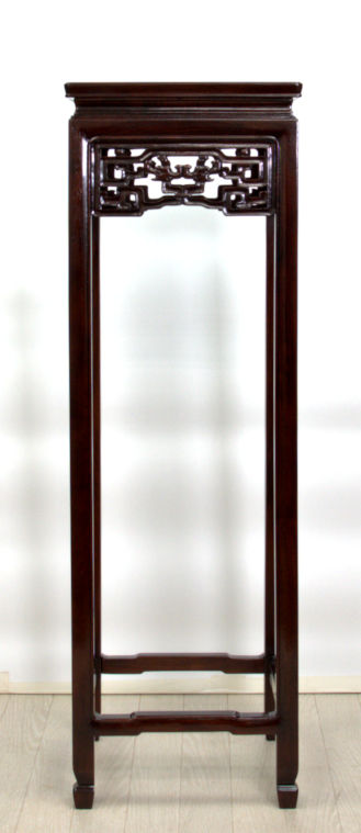 花台: 花梨 角高卓(中国製) no.8804 / 唐木家具OSAKA