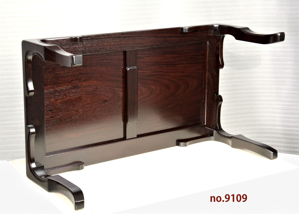 雑貨: 紫檀 文机 一重型 大阪唐木指物 no.9109 / 唐木家具OSAKA