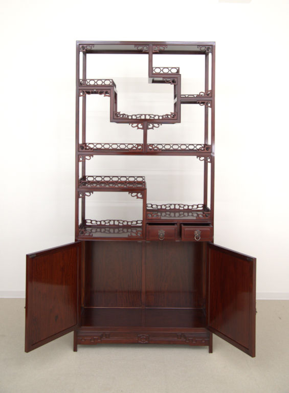 飾り棚明式 花梨 No.801 / 唐木家具OSAKA