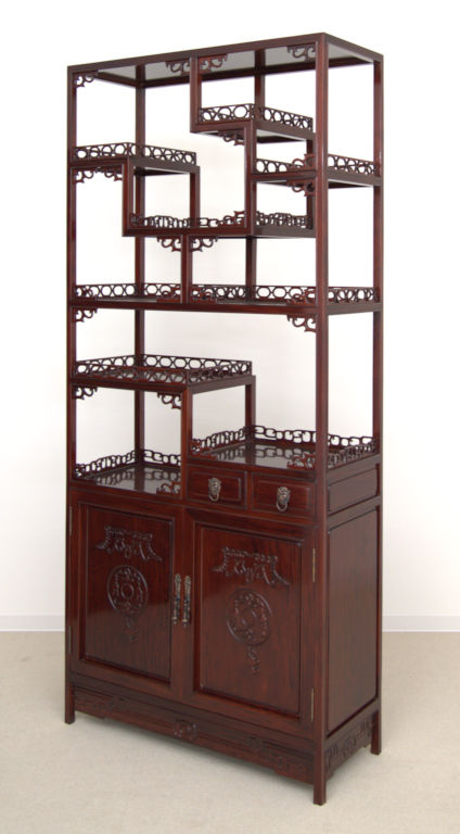 飾り棚明式 花梨 No.801 / 唐木家具OSAKA