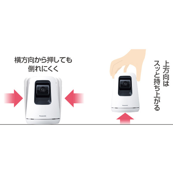 パナソニック ベビーカメラ KX-HBC200-W（ホワイト） | 借りタスの