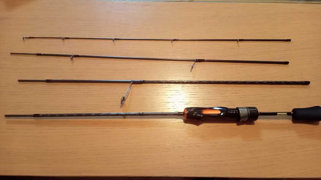 パックロッド ダイワ イプリミ60XUL-4: 沸騰ソルトウォーターその後は