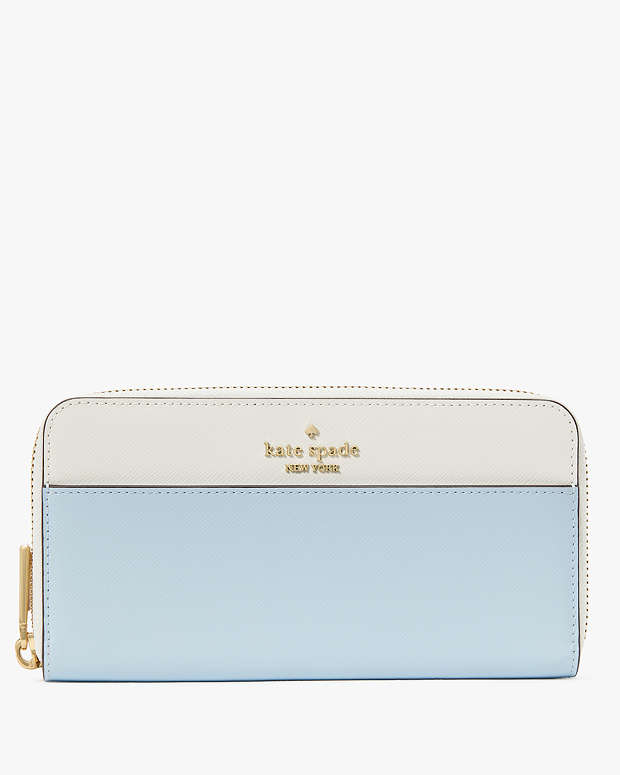 マディソン カラーブロック ラージ コンチネンタル ウォレット | 長