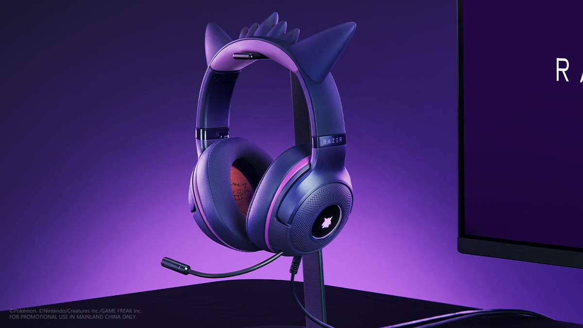 ゲンガーがヘッドセットに！？👻💜 Razer Kraken Kitty V2にゲンガー