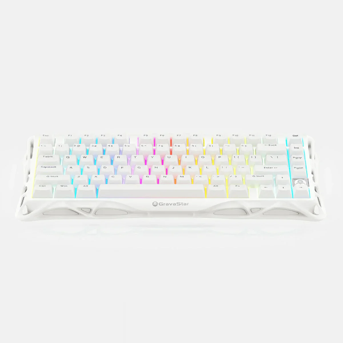 未来都市からやってきた？ 斬新デザインのメカニカルキーボード