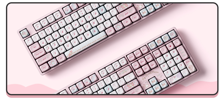 可愛すぎて悶絶必死⁉️ マイメロのゲーミングキーボードがAkkoから発表