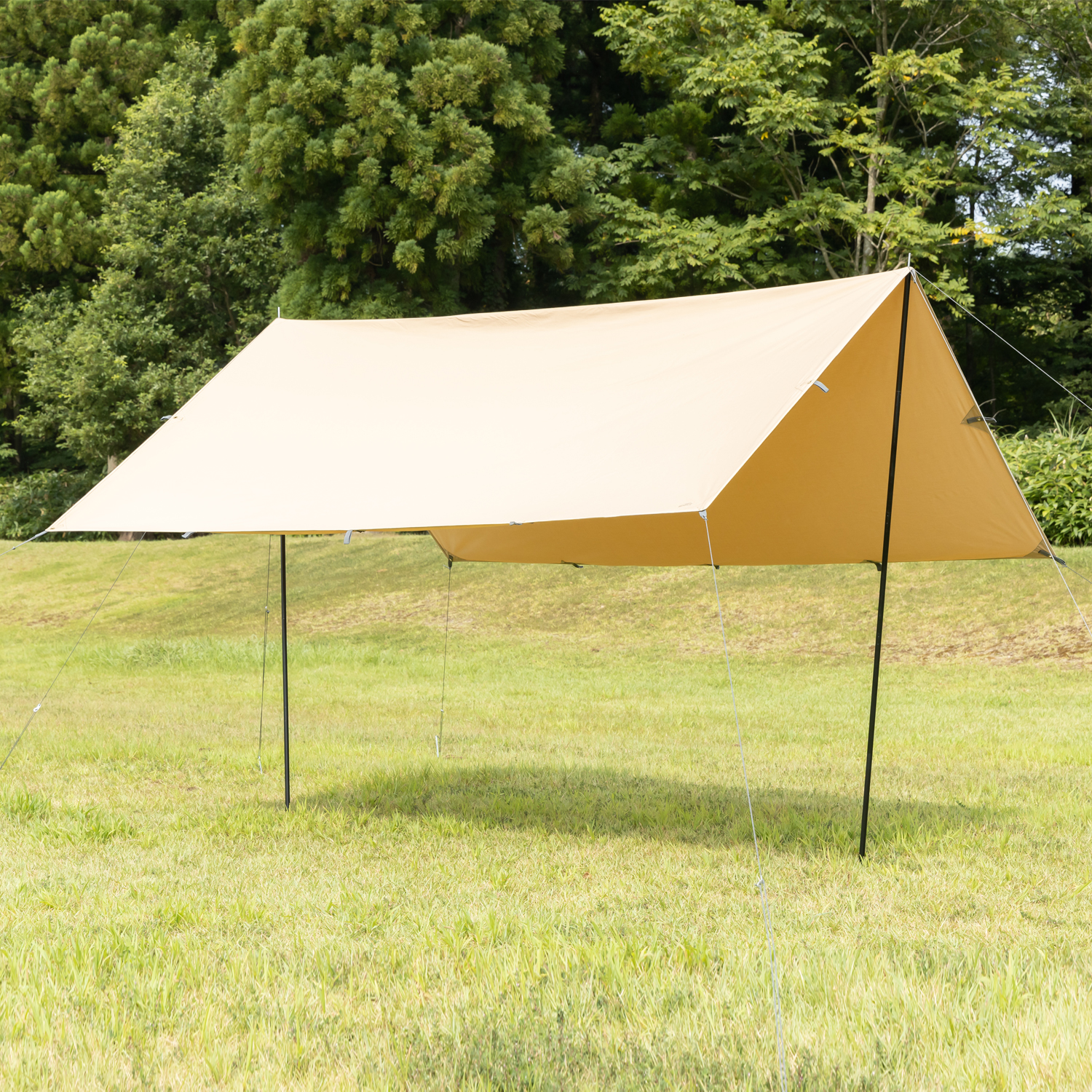 スクエアタープ TC サンドベージュ【テント・タープ】 | 株式会社カワセ