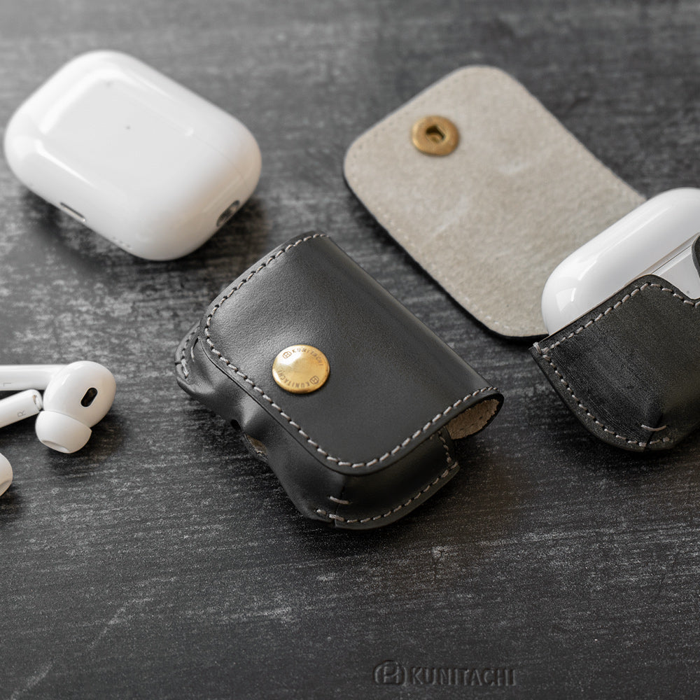 一枚革で作るレザーケース AirPods Pro（第1、第2世代）用 – 国立商店