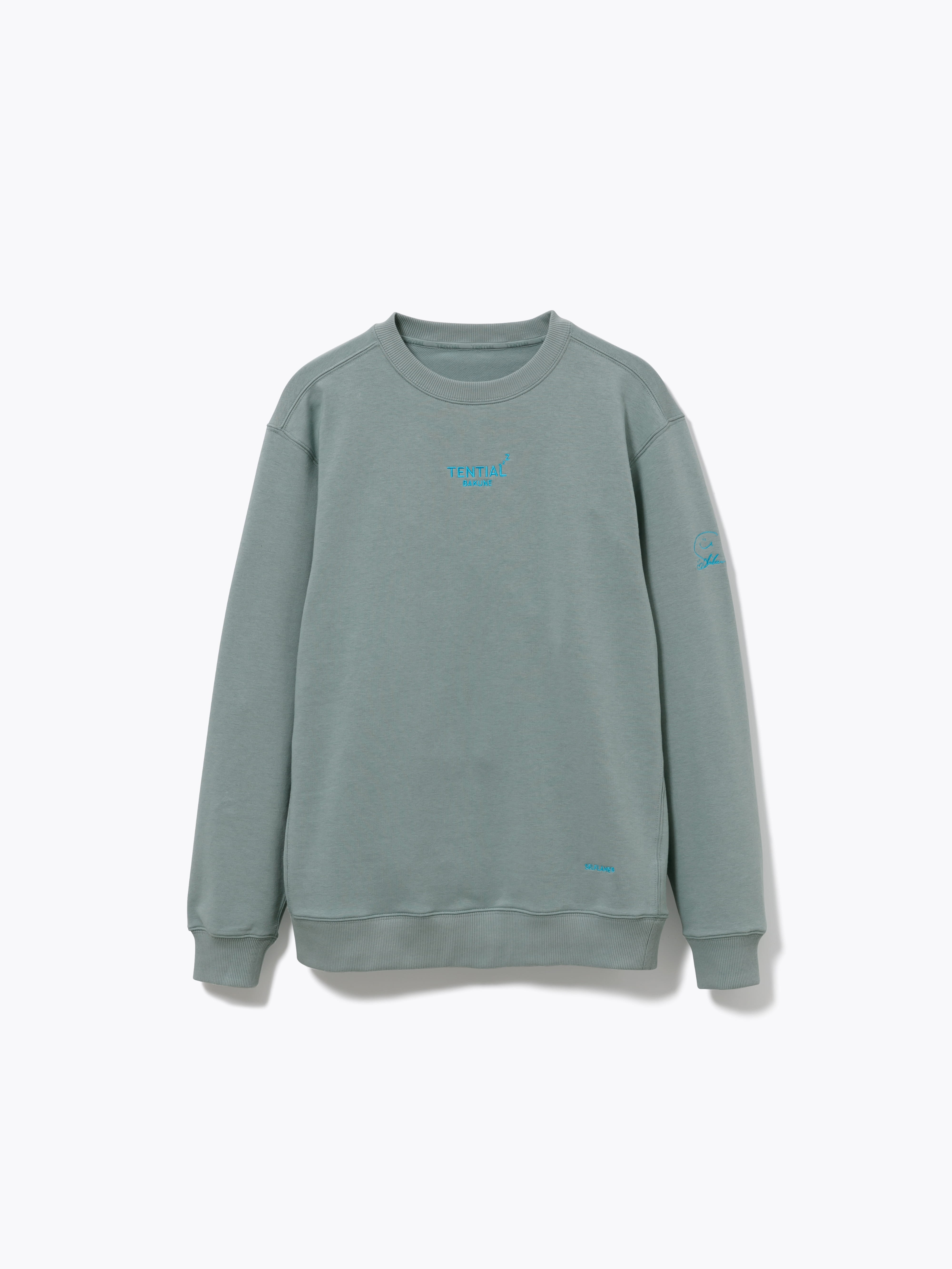 BAKUNE スウェット ロングスリーブ クルーネック 志田千陽コラボ 上下