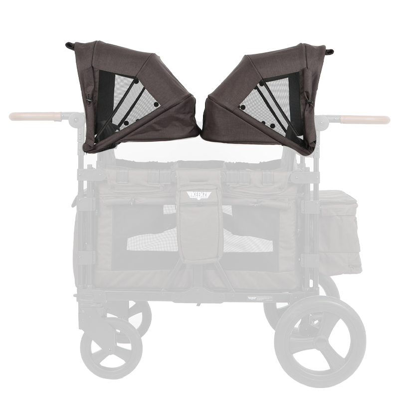 XC Dual Canopy System (Set of 2) | Keenz – Keenz Stroller Wagons