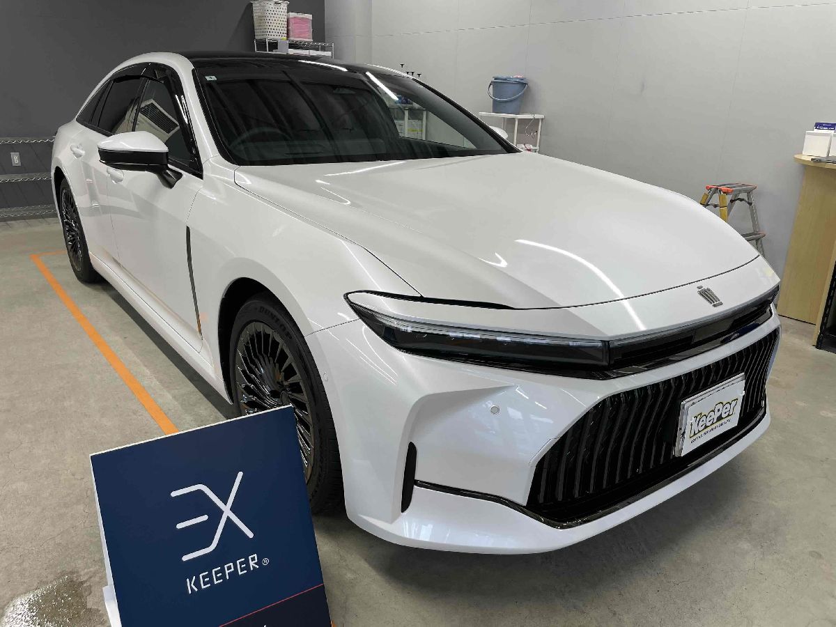 KeePer LABO Blog クラウンセダンがEXキーパーで新車以上の艶に！徳田