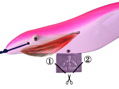 曳き型エギ|キーストンがこだわる漁師へおくる曳き型エギ｜曳き型エギ