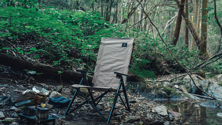 ARAKA ウルトラハイバックチェア U-1155 ARAKA × CAPTAIN STAG RELAX CHAIR