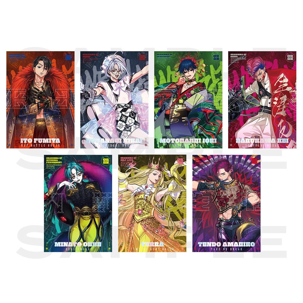 CHARISMA GARAGE OFFICIAL GOODS STORE|ブロマイド7枚セット 2nd