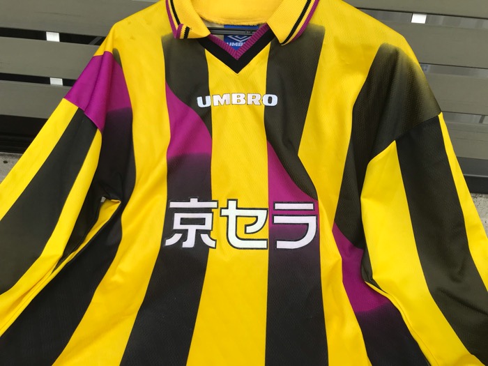 三浦知良カズ選手が所属していた京都サンガ時代の3rdユニフォームって