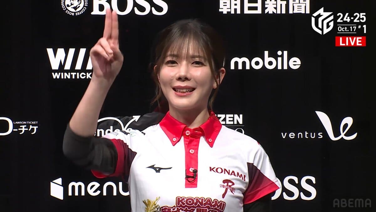 高宮まり、今季初トップ！！ 大接戦を制してチーム全員トップ達成