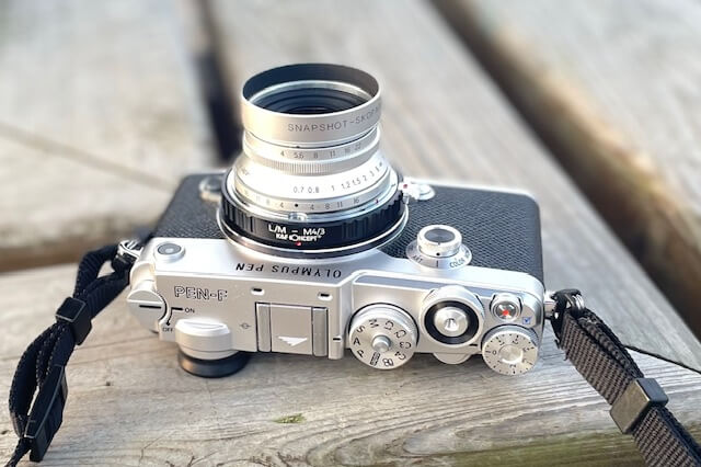 OLYMPUS PEN-Fにスナップショットスコパーが実によく似合う。｜記憶カメラ