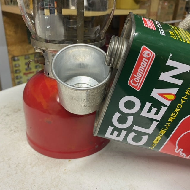 Coleman ランタン メンテナンス】コールマン ガソリンランタンの使い方