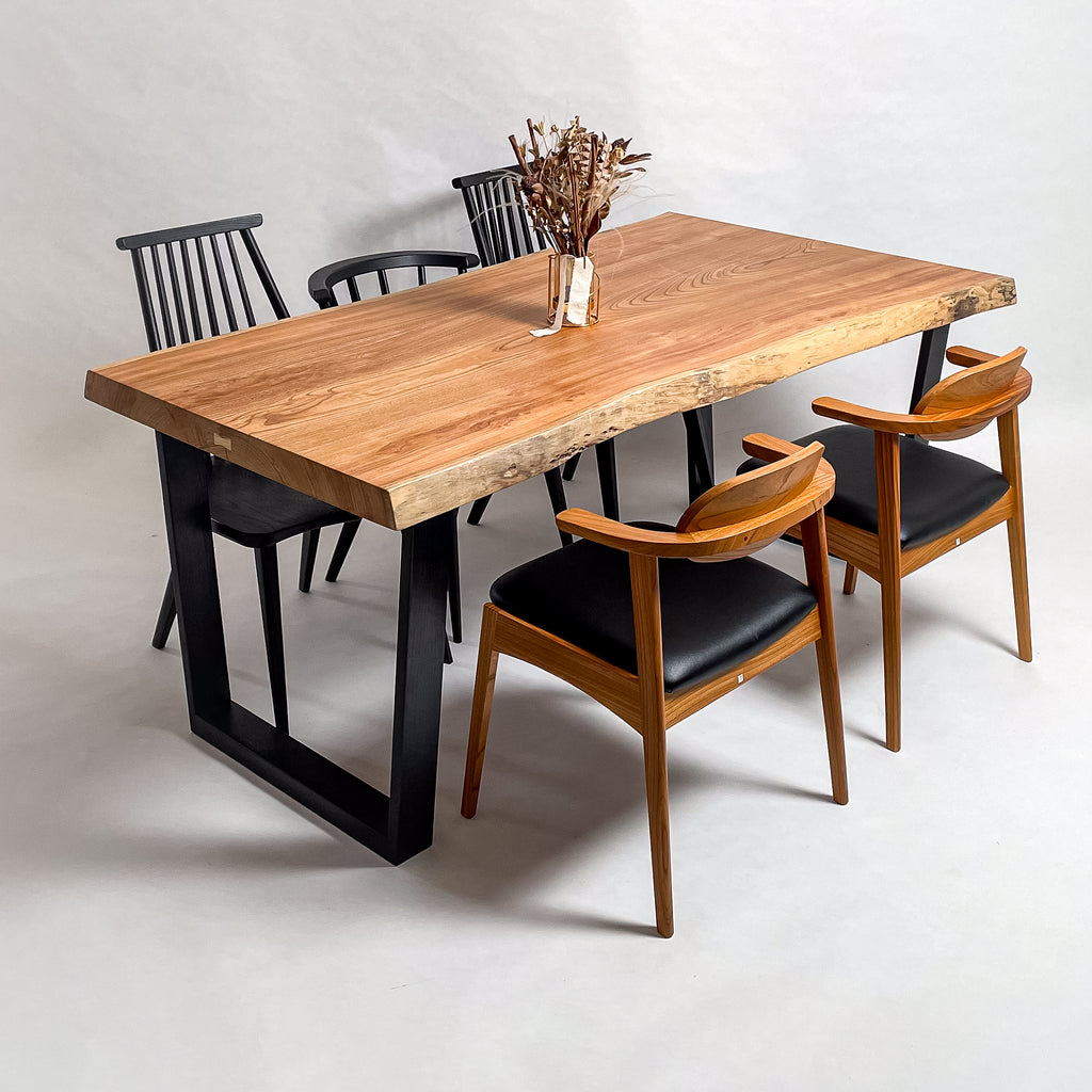 KIDOMEIMOKU 欅一枚板ダイニングテーブル｜180cm – 【公式】鬼童銘木