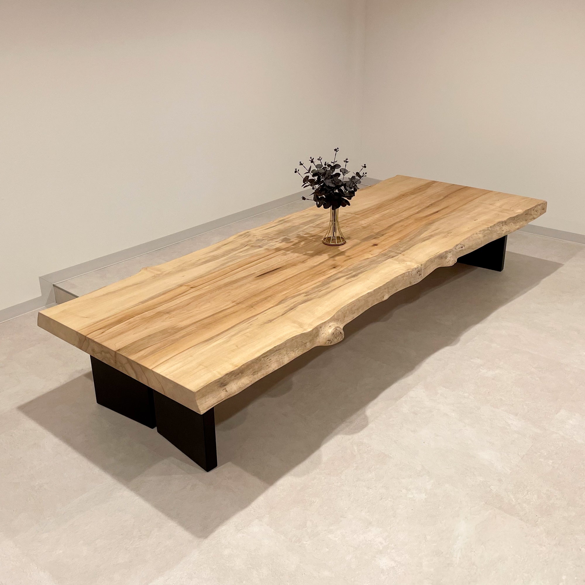 KIDOMEIMOKU 楓一枚板リビングテーブル｜230cm(8人掛け) – 【公式