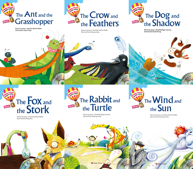 Happy House Aesop Fables： 小学生英語ブッククラブ