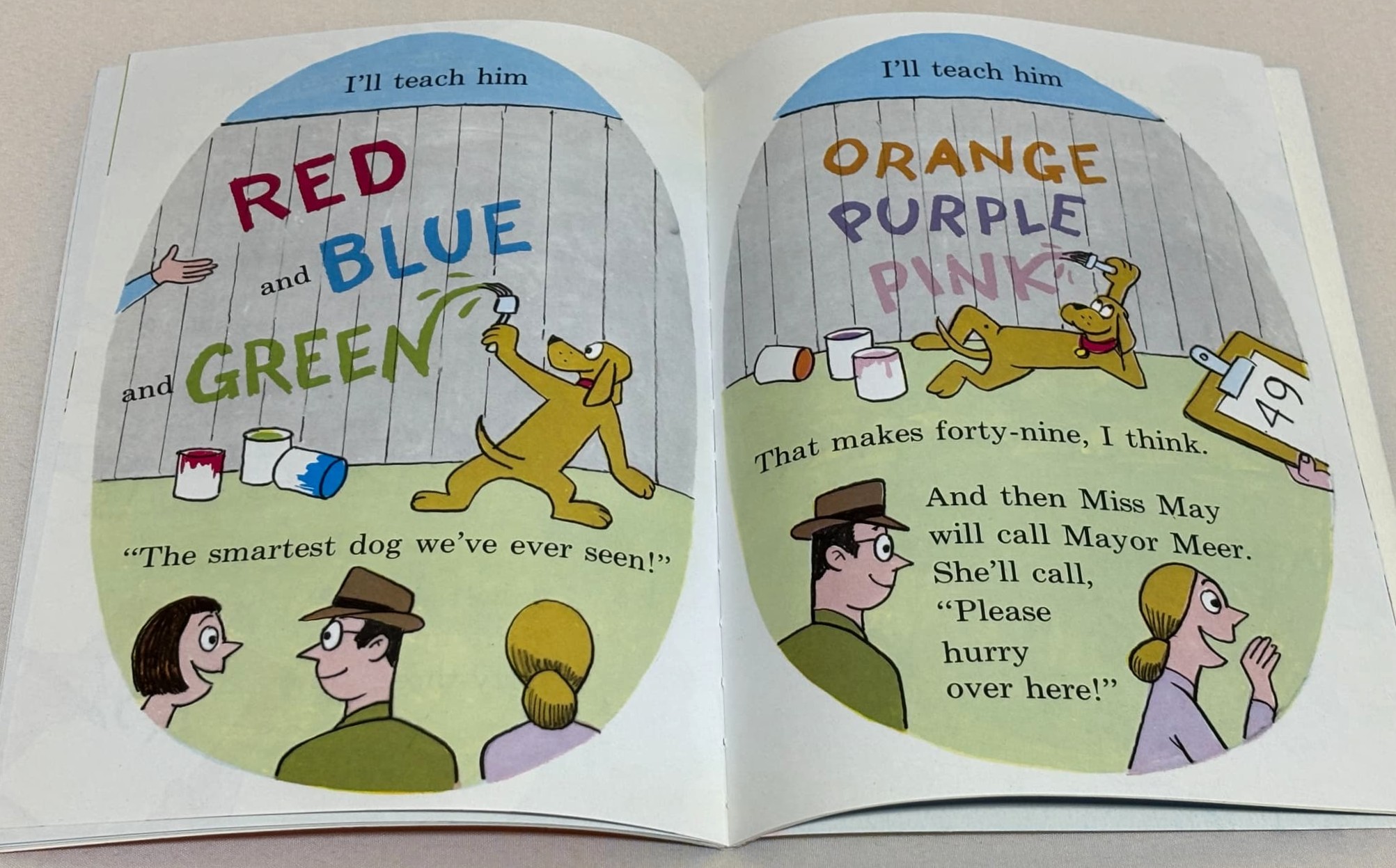 英語絵本】I'll Teach My Dog 100 Words（Michael Frith & P. D.