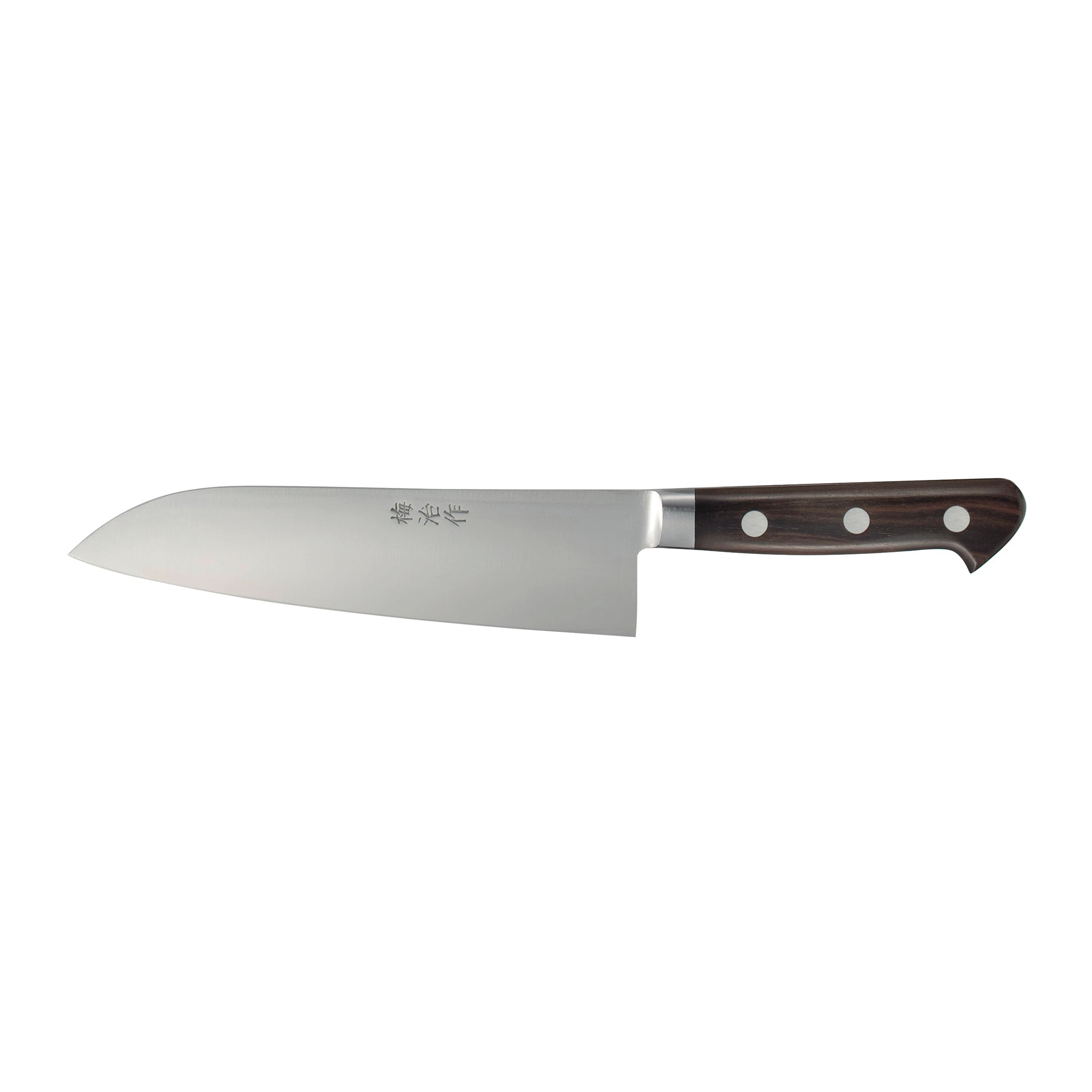 梅治作 鎌型包丁（三徳包丁） 180mm 日本製 炭素鋼 | 木屋 – 日本橋 木屋