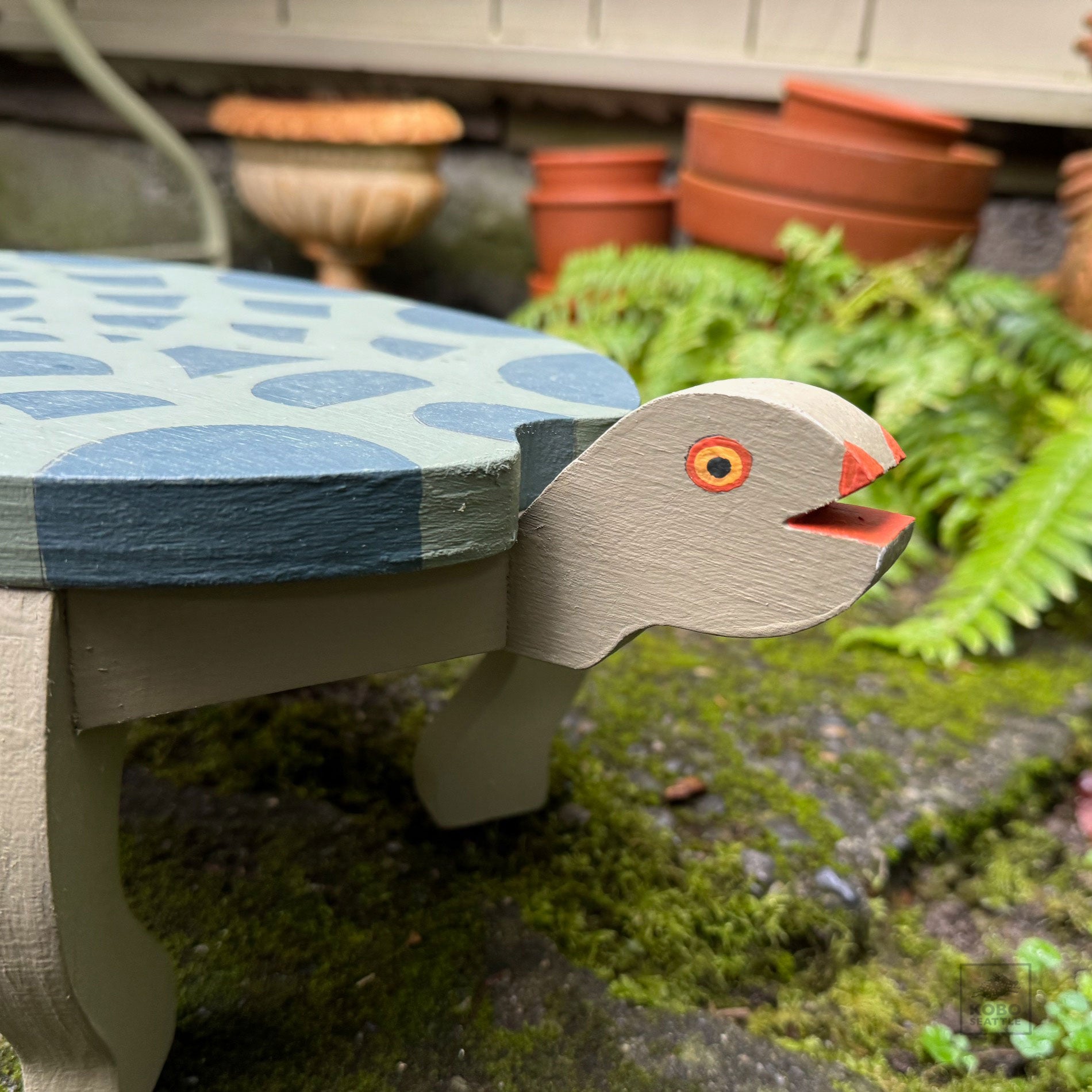 Turtle Stool by Michael Zitka - KoboSeattle