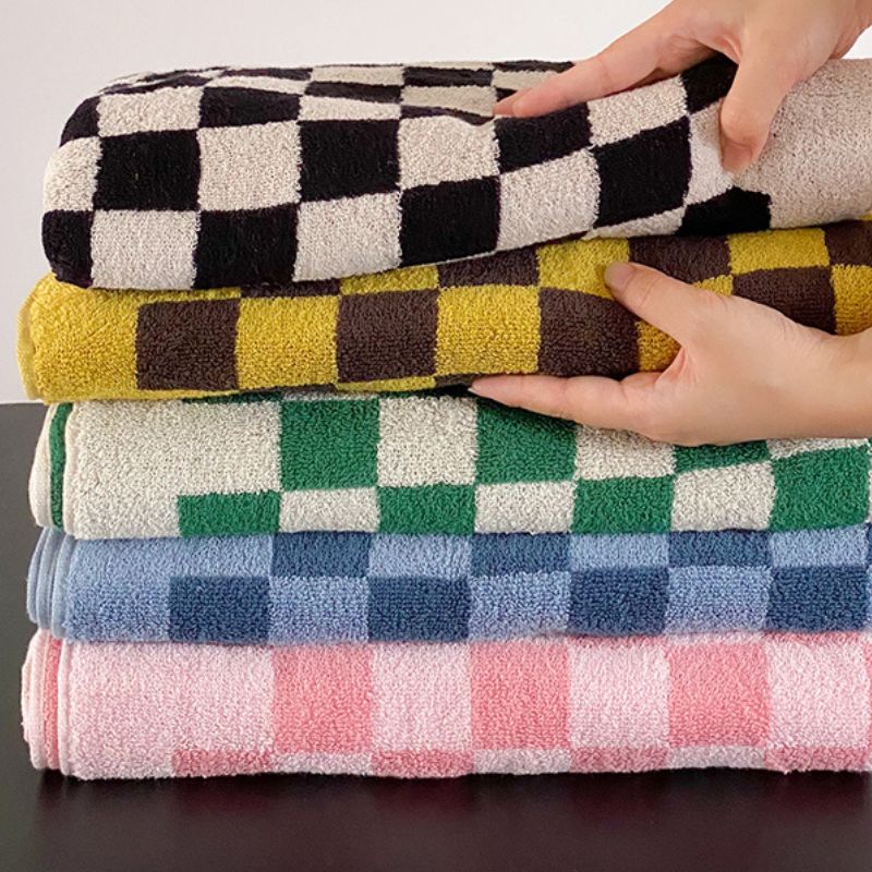 市松模様タオルブランケット バスタオル – kocol