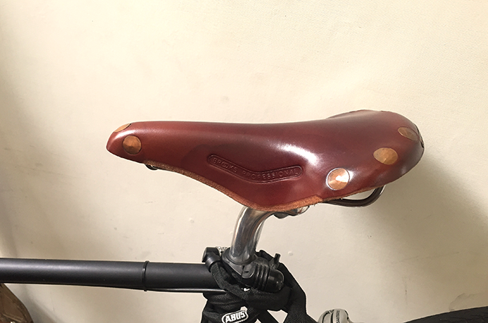 ブルックスの革サドル「BROOKS Team Pro」を2年使ってみての使用感