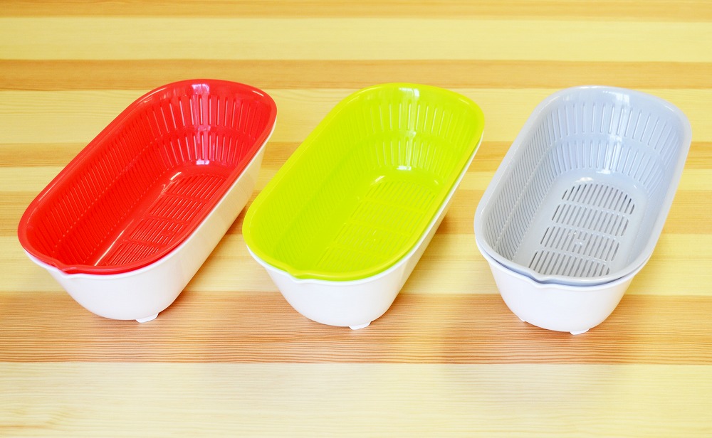 長ザル＆ボウルセット(グレー) | 商品情報 | KOKUBO 小久保工業所