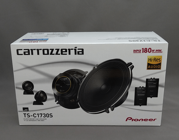 carrozzeria セパレートスピーカー「TS-C1730S」レビュー | CAR-LOG