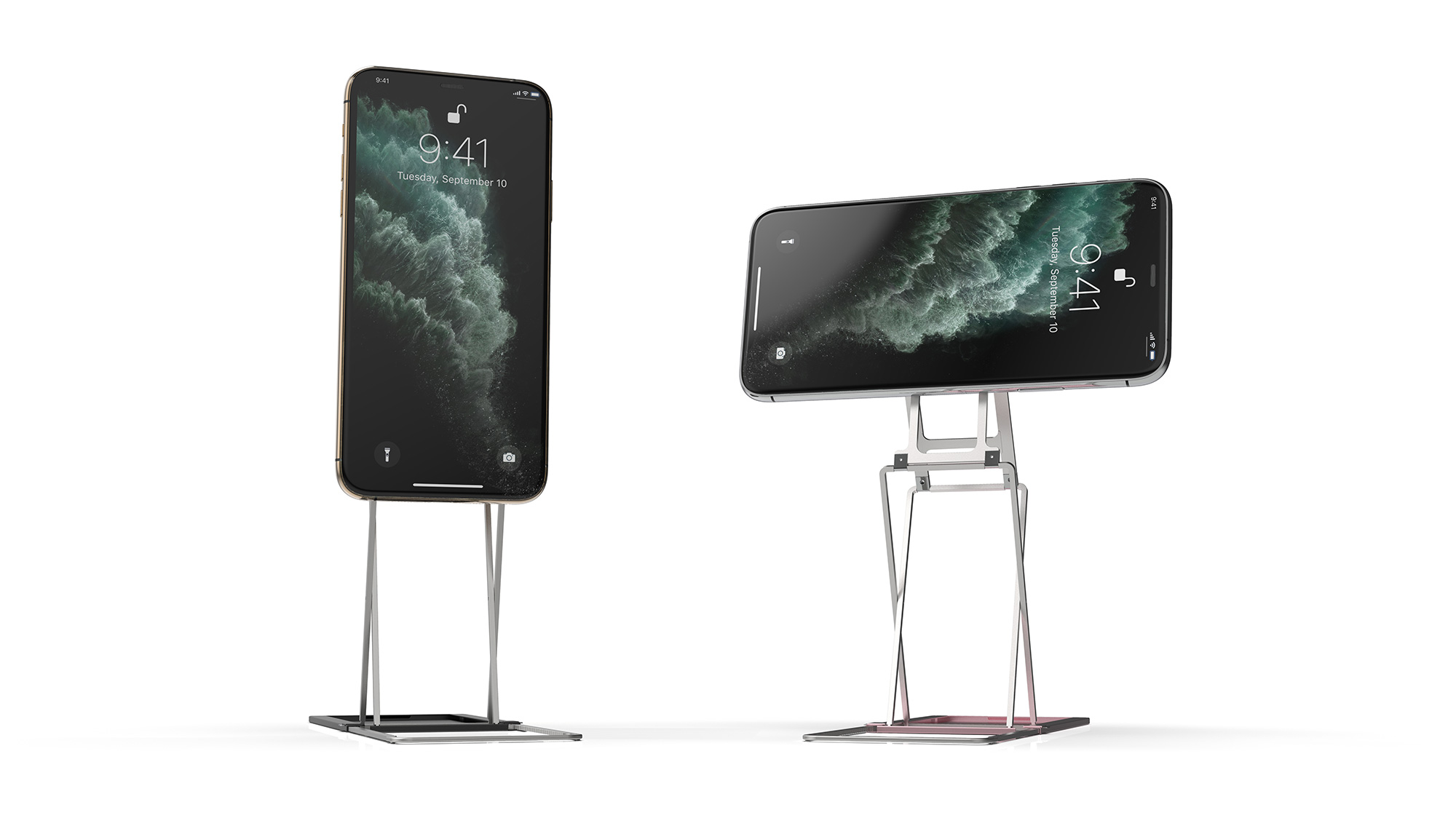 Majextand M人間工学に基づくスマートフォン/タブレット用スタンド