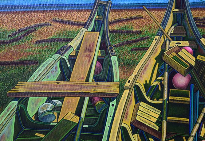 油絵 絵画 戸田彰 秋のせせらぎ 【公式通販】